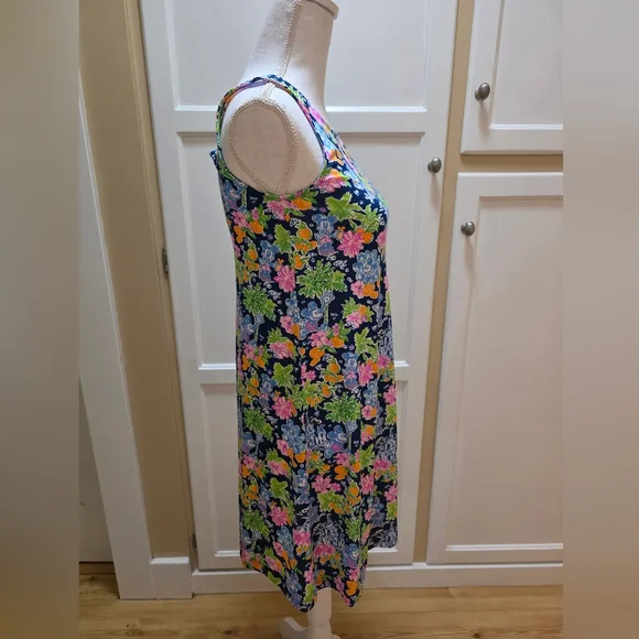 Lily Pulitzer Disney Inspired Floral Sleeveless Dress NWT - Picture 9 of 14